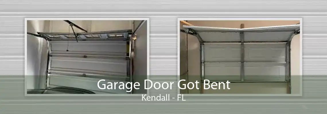 Garage Door Got Bent Kendall - FL