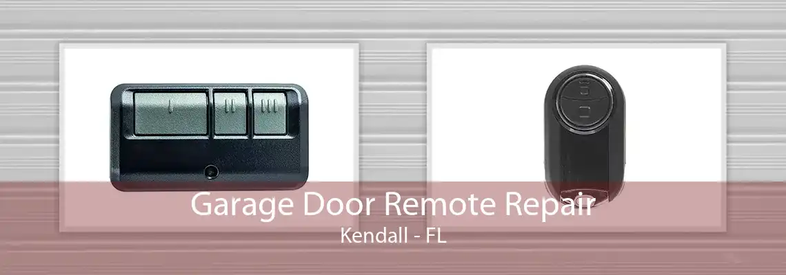 Garage Door Remote Repair Kendall - FL