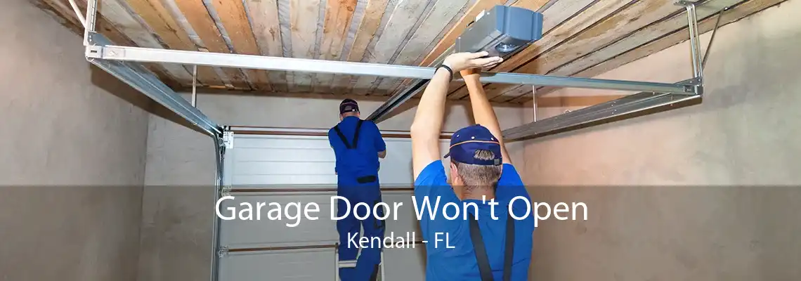 Garage Door Won't Open Kendall - FL