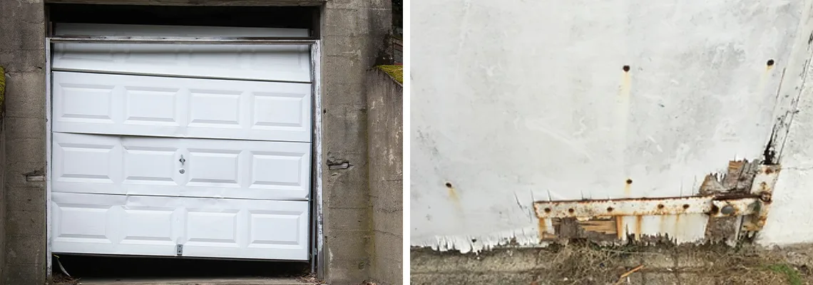 Rotten Commercial Garage Door Repair in Kendall, FL